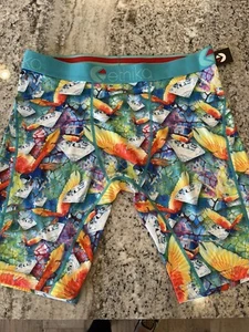 NEU Ethika Heftklammer Karat Papagei Herren Boxershorts Unterwäsche Gr. L 33-35 Diamant - Bild 1 von 6