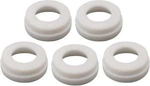 TIG Gas Lens Insulator Cup Gaskets WP180037M Fit CK Worldwide 17 18 26 5pk - Picture 1 of 3