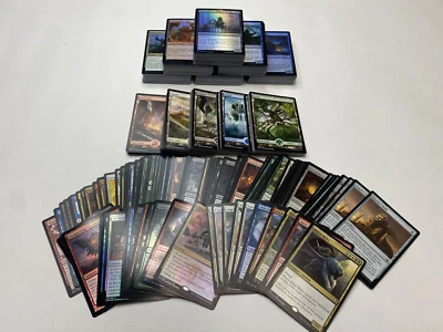 HUGE Collection of 500 MTG Magic The Gathering Cards - FOILS, MYTHICS, RARES - Image 1 of 2