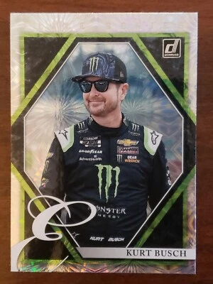2022 Panini Donruss Racing Nascar Elite Series Insert Card Kurt Busch #E15 - Image 1 of 2