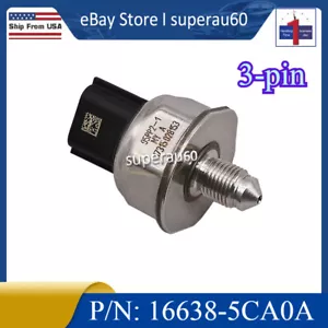 16638-5CA0A Fuel Injection Pressure Sensor For Nissan Altima Sentra 2.0L L4 Gas - Foto 1 di 8