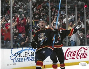 Gary Roberts Signed Florida Panthers 8x10 Photo JSA COA - Picture 1 of 1