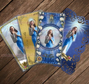 Our Lady, Star of the Sea (Stella Maris) laminated Catholic Holy prayer cards. - Picture 1 of 7