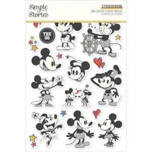 Historias simples ~ SAY CHEESE CLASSIC MOUSE ~ Libro de pegatinas ~ Disney - Imagen 1 de 2