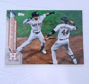 2020 Topps Update #U7 Alex Bregman Yordan Alvarez Houston Astros