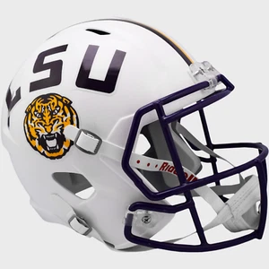 LSU TIGERS NCAA Riddell SPEED Full Size Replica Football Helmet LOUISIANA STATE - Picture 1 of 1