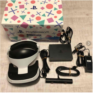 Sony PlayStation PSVR For PS4 CUHJ-16007 Virtual Reality Headset Camera Full Box