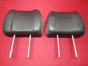 2003 - 2004 Jeep Grand Cherokee WJ Front Head Rest Set Black leather XZ841DVAA - Bild 1 von 6