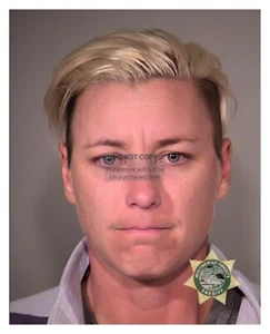 ABBY WAMBACH MUGSHOT SOCCER PLAYER ARRESTED DIGITALLY ENHANCED 8X10 PHOTOGRAPH - Picture 1 of 2