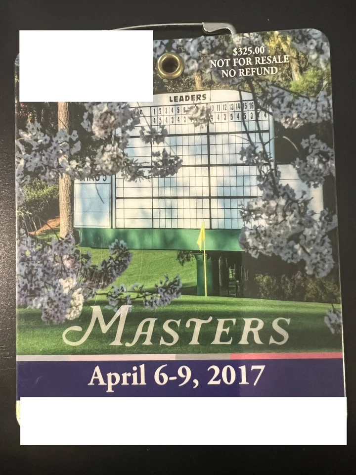 Значок чемпиона 2017 Masters Серхио Гарсия - Изображение 1 из 1