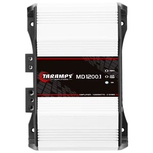 Taramps MD 1200.1 2 Ohm Full Range Amplifier 1200 Watts RMS 1 Channel Amplifier - Picture 1 of 5