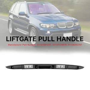 Trunk Lid Licence Plate Grip With Key Button 51137170676 Fit BMW X5 E53 T07 - Imagen 1 de 17