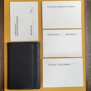 Neat! Jaguar XJ Driver's Handbook Owner Manual Pack in Leather Wallet 03-06 2004 - Bild 1 von 9