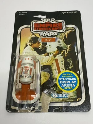 Vintage Star Wars The Empire Strikes Back R5-D4 1981 Kenner 45 back opened - Image 1 of 4