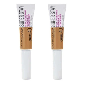 Pack of 2 Maybelline Super Stay Full Coverage Under-Eye Concealer, Caramel # 40 - Picture 1 of 5