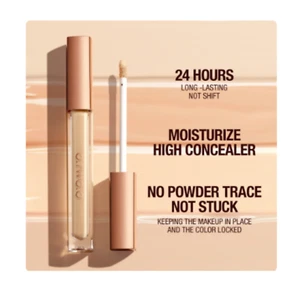 LIQUID CONCEALER DARK CIRCLES CORRECTOR LONG-LASTING FULL COVERAGE BLEMISHES - Picture 1 of 12