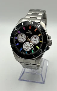 Orologio Acciaio SMARTWATCH Ios Android app COFIT Inox GPS Bussola Chiamate 30mt - Foto 1 di 24