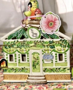 Blue Sky TIPSY PAPAGEI MARGARITA BAR Teelicht Kerzenhaus Auth Händler NEU - Bild 1 von 10