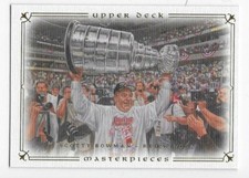 08/09 UPPER DECK UD MASTERPIECES BASE Hockey (#1-87) U-Pick From List