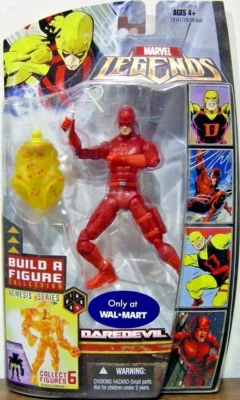 FIGURA DE ACCIÓN DAREDEVIL (6") VARIANTE ROJA (SOLO WALMART) 2007 MARVEL LEGENDS Foto 1 de 2