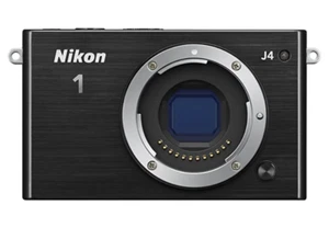 USED Nikon1 j4 Black BODY Black FREESHIPPING - Picture 1 of 1