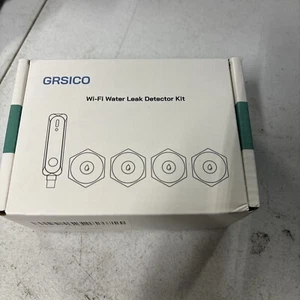 Water Leak Detectors 4 Pack, WiFi Water Leak Detector Kit - Picture 1 of 11
