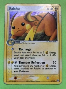 12/112 Raichu Holo Pokemon Card - EX FireRed LeafGreen - Picture 1 of 2