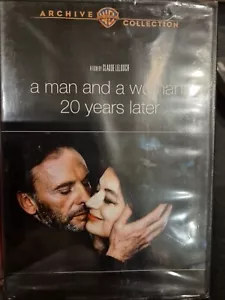 A MAN AND A WOMAN: 20 YEARS LATER DVD ANOUK AMIEE & JEAN-LOUIS TRINTIGNANT FILM - Picture 1 of 2
