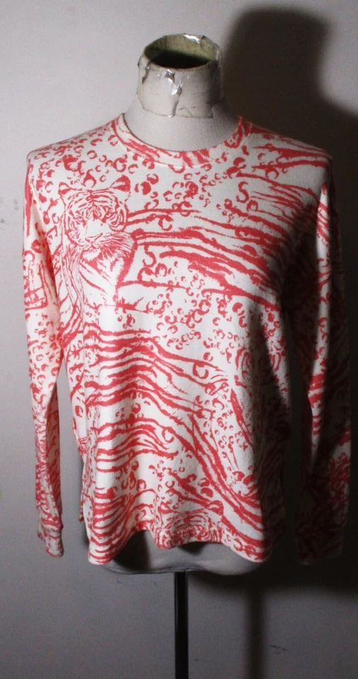 P.J. Top manga larga SALVAGE rosa beige suave elástico talla XS Foto 1 de 4