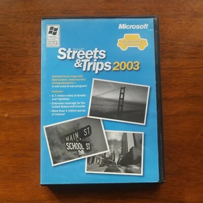 Microsoft Streets & Trips 2003 Map Software - Image 1 of 4
