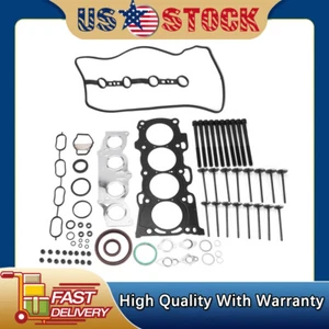 For 2005-2013 Scion tC xB 2.4L 2AZFE MLS Head Gasket Set w/Head Bolts & Valves - Picture 1 of 14