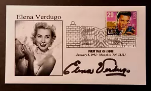 Elena Verdugo d2017 signed First Day Cover (FDC) Envelope - Picture 1 of 2