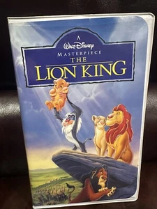 Walt Disney VHS Masterpiece #2977 The Lion King 1995 Clamshell - Picture 1 of 4