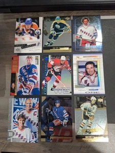 9 Card WAYNE GRETZKY Lot Various Years And Conditions - Picture 1 of 5