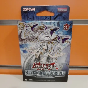Carte Yu-Gi-Oh! Destino Bianco Occhi Blu Structure Deck NUOVO SIGILLATO ITA - Foto 1 di 2