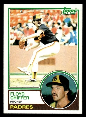 1983 Topps #298 Floyd Chiffer Rookie Card San Diego Padres - Image 1 of 2