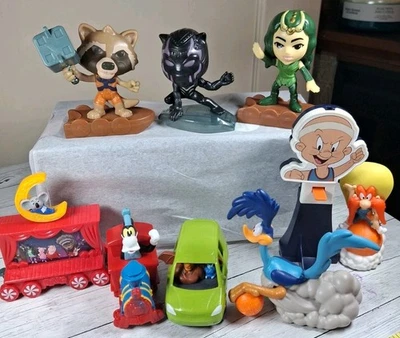 Смешанный лот игрушек — Marvel, Looney Tunes, Disney, McDonald's Road Runner, Goofy 2020 - Изображение 1 из 4