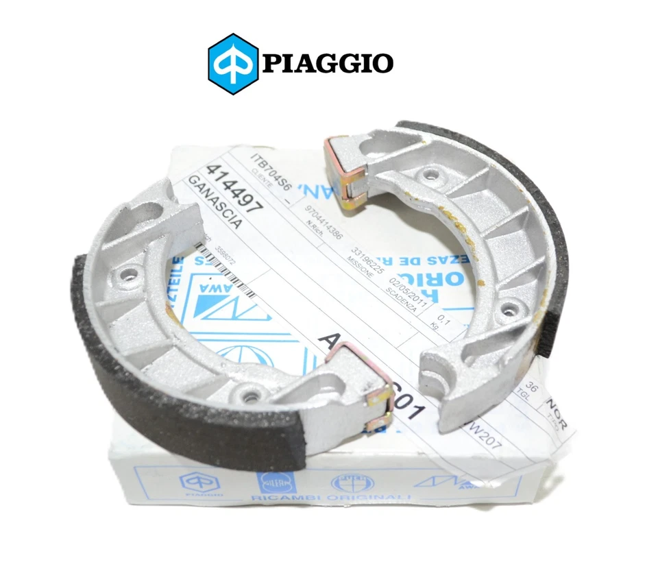 Ganasce freno anteriori originali Piaggio per Zip Free Si Ciao Bravo 3 Grillo 50 - Immagine 1 di 4