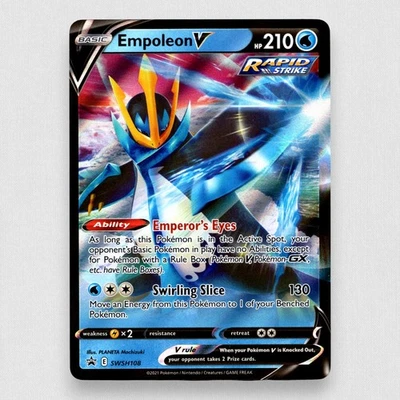 Empoleon V SWSH108 SWSH: Sword & Shield Promo Cards  Promo Pokemon TCG NM - Image 1 of 2