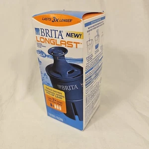Brita Longlast Water Filter Pitcher Replacement 1 Filter Lead Reduction Blue New - Picture 1 of 4