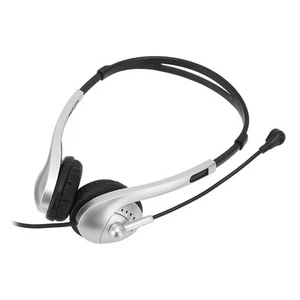Wired Headset Noise Cancelling Binaural Business Headphone With Single Direc BUU - Zdjęcie 1 z 12