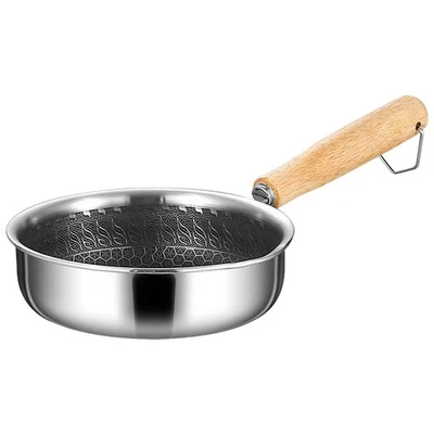  Padella in acciaio inossidabile Padella antiaderente Padella per bistecca da - Immagine 1 di 4