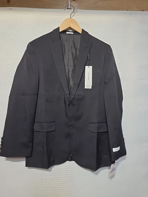 Traje elástico de 2 piezas Calvin Klein para niños - talla 18 negro husky nuevo con etiquetas Foto 1 de 4