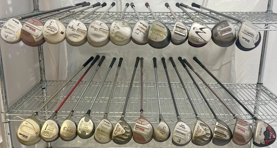 Venta al por mayor lote de 25 palos de golf - Wilson Fairway Woods Foto 1 de 4