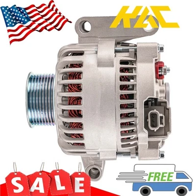 110A 交流发电机适用于 1999 - 2001 年福特 F-250 Super Duty 和 F-350 Super Duty V8 7.3T — 第 1/4 张图片