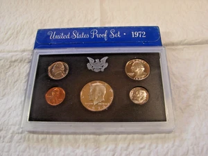 1972-S --US Mint Proof Coin Set - Picture 1 of 2