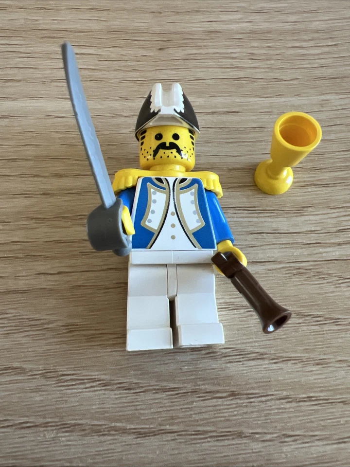 复古 1989 年乐高经典海盗帝国政府迷你人偶套装 #6276 — 第 1/4 张图片