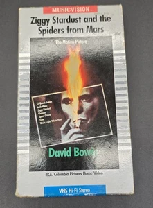David Bowie Ziggy Stardust and the Spiders from Mars Motion Picture VHS - Imagen 1 de 9