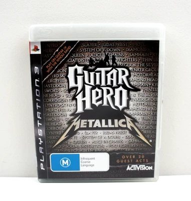 Guitar Hero Metallica Sony PlayStation 3 PS3 Game Complete With Manual PAL - Image 1 of 4