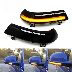 2pcs Dynamic Blinker For VW GOLF 5 MK5 Jetta GTI Passat B5.5 B6 Sknda Superb B5 - Picture 1 of 17